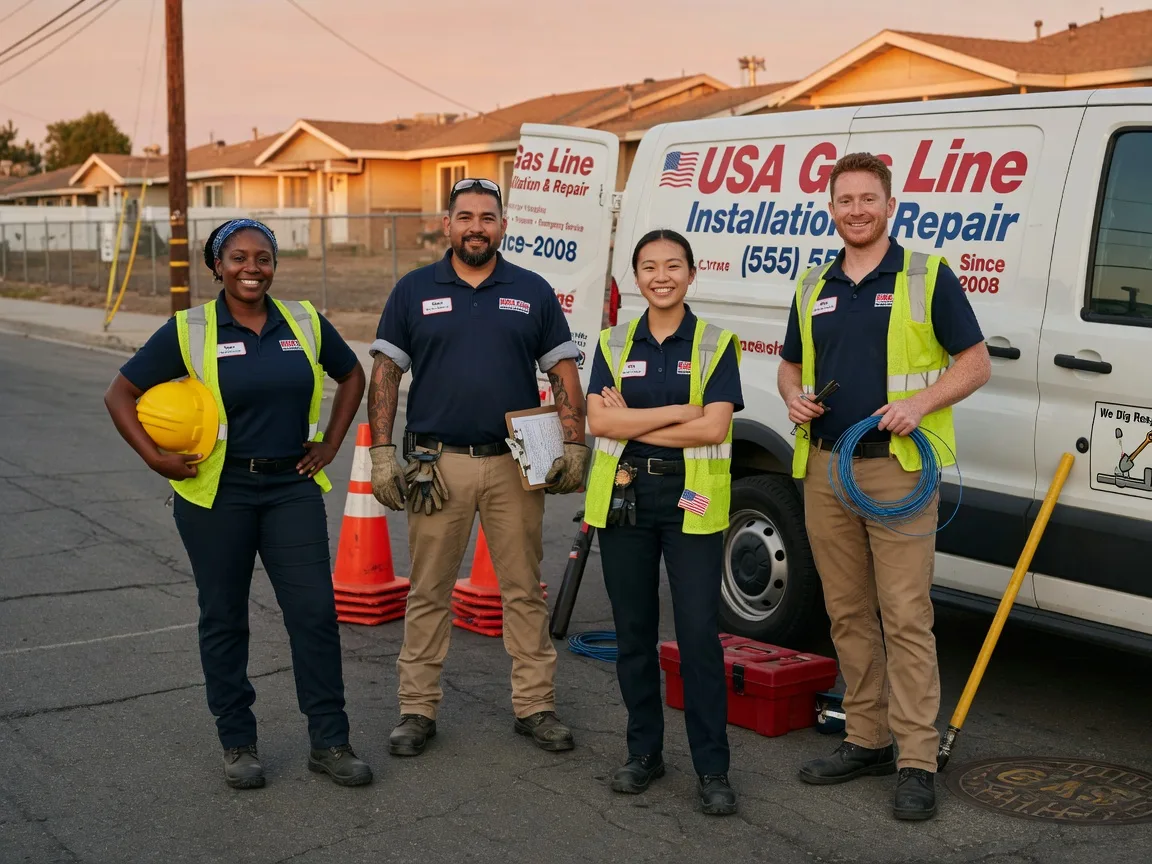 Gas Line Installation company in Strathcona, MN